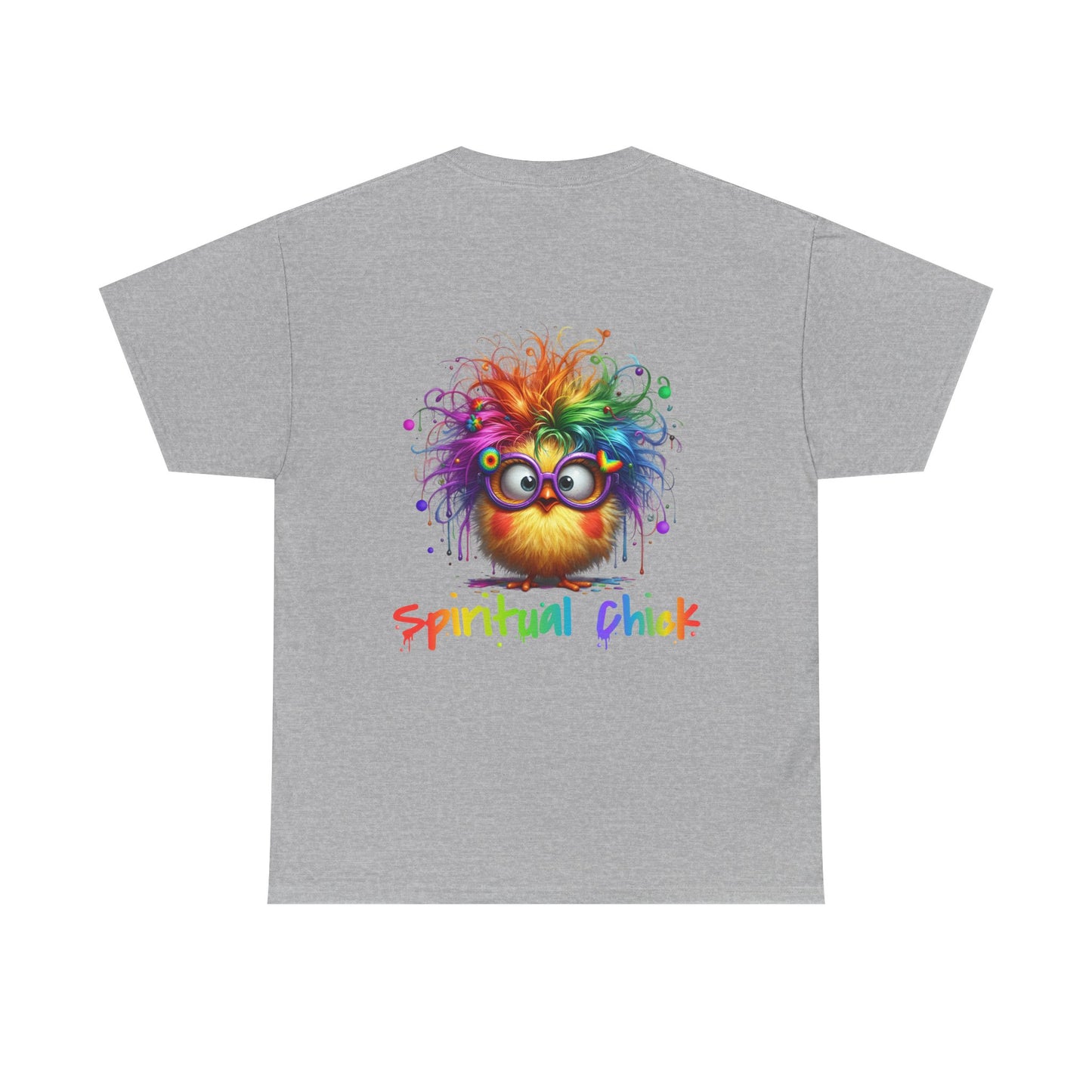 Spiritual Chick – Cute High-Vibe Rainbow Funny T-Shirt