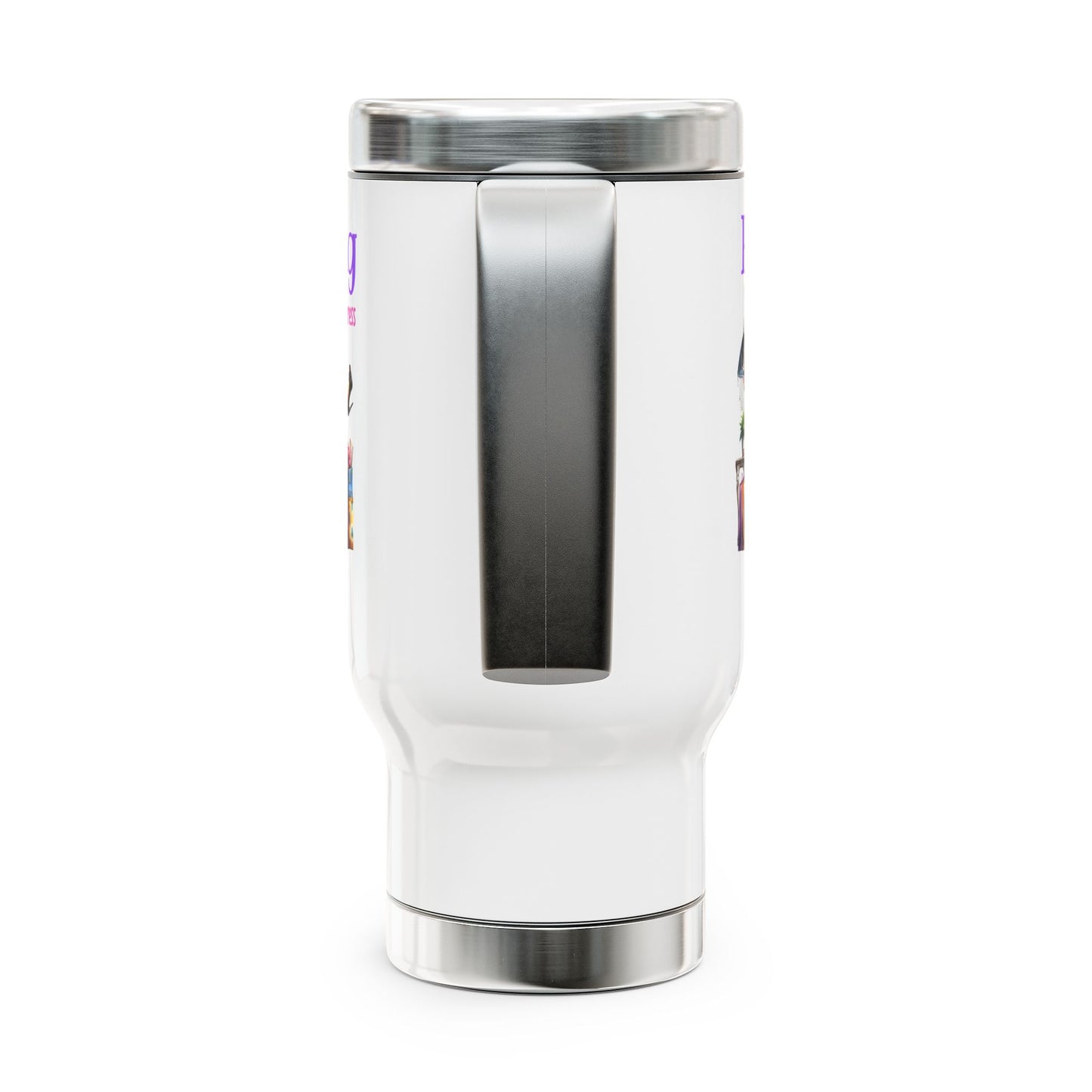 Healing in Progress – Strong Woman Empowerment Stainless Steel Travel Mug (14oz)