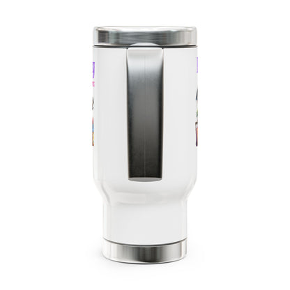 Healing in Progress – Strong Woman Empowerment Stainless Steel Travel Mug (14oz)