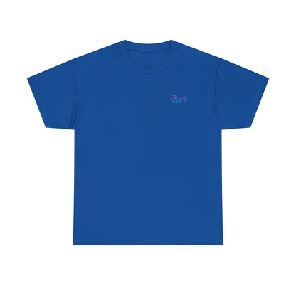 Im Mainly peace love & light -T‑Shirt