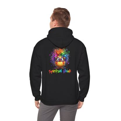 Spiritual Chick – Cute High-Vibe Rainbow Hoodie