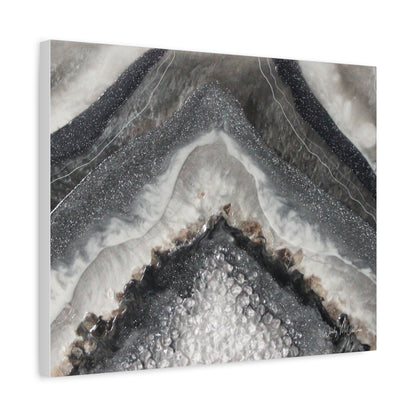 Grey Moonstone Canvas Wall Art - Splendour