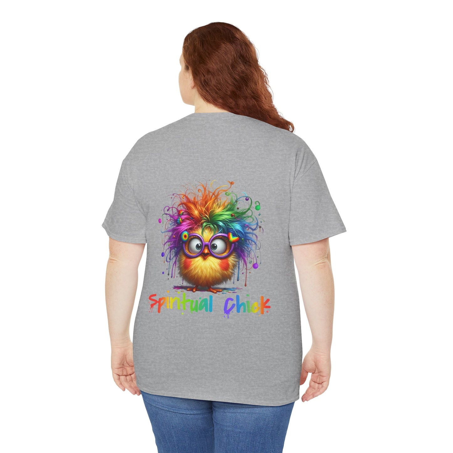 Spiritual Chick – Cute High-Vibe Rainbow Funny T-Shirt
