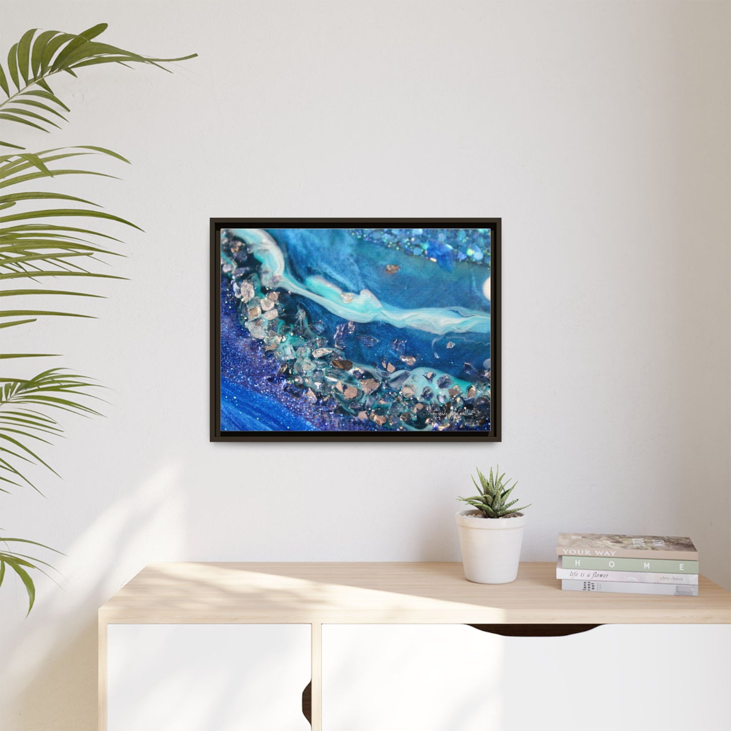Elucidation Framed Print - Elegance