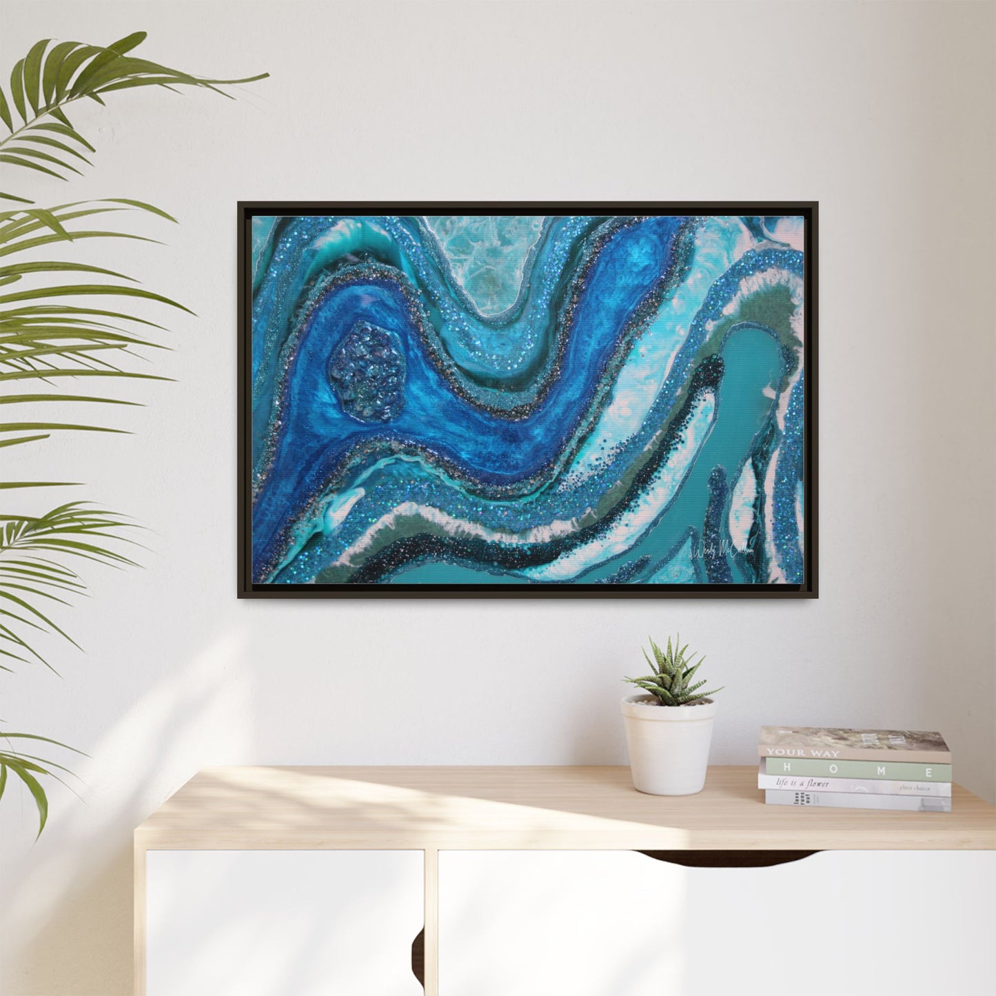 Elucidation Framed Print - Splendour