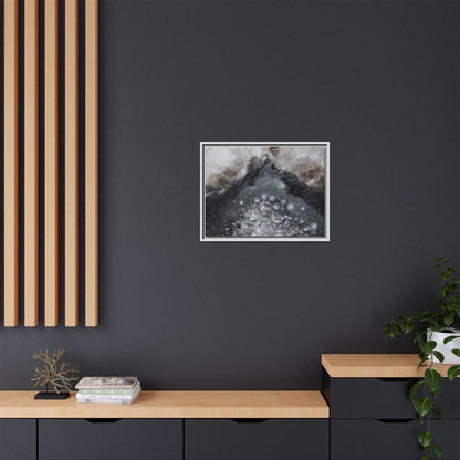 Grey Moonstone Framed Print - Elegance