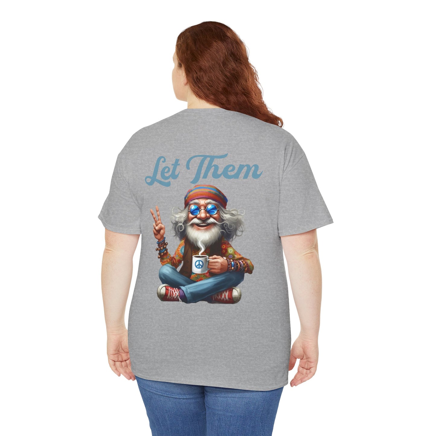 Let Them – Spiritual Wisdom Meditation T-Shirt