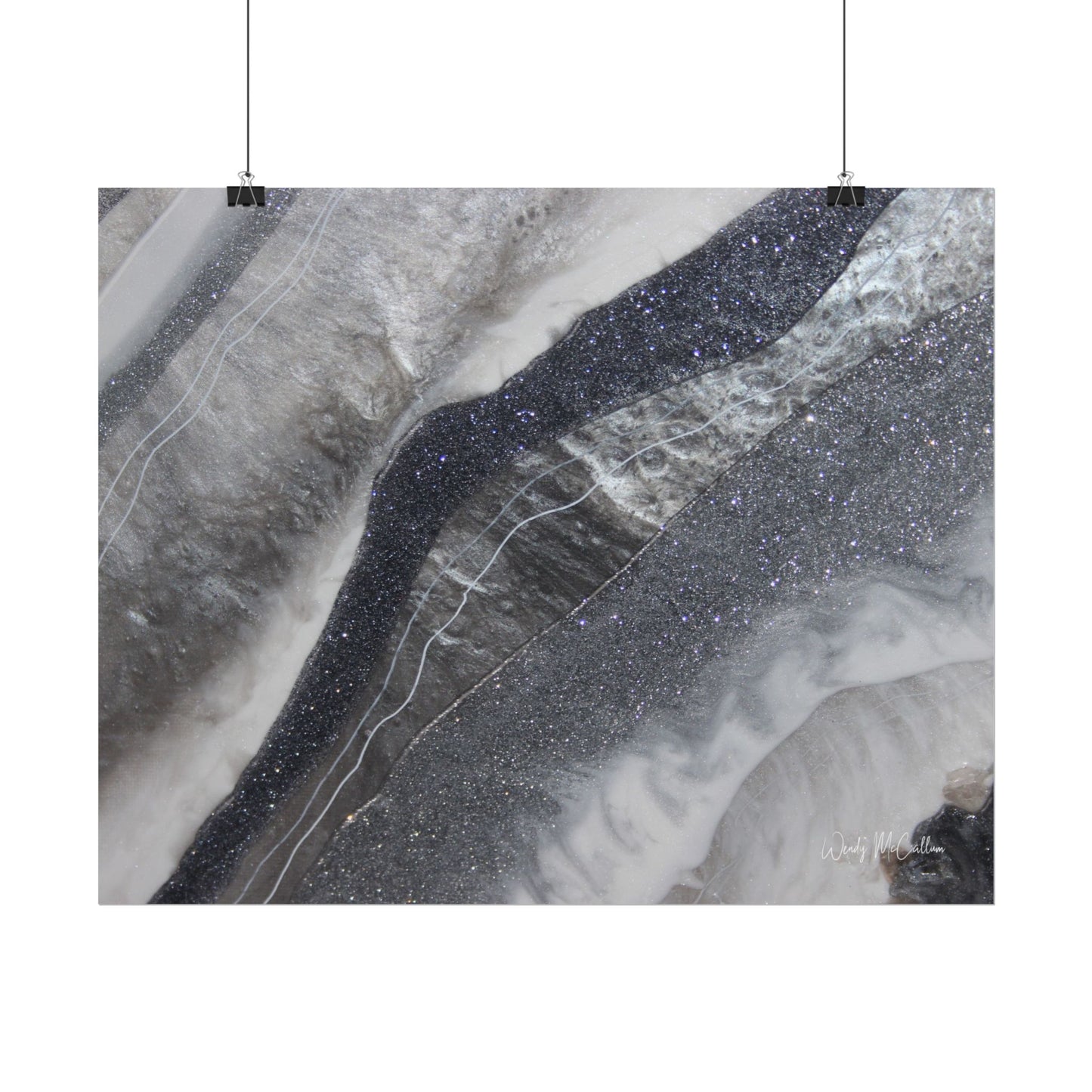 Grey Moonstone Fine Art Print - Grace