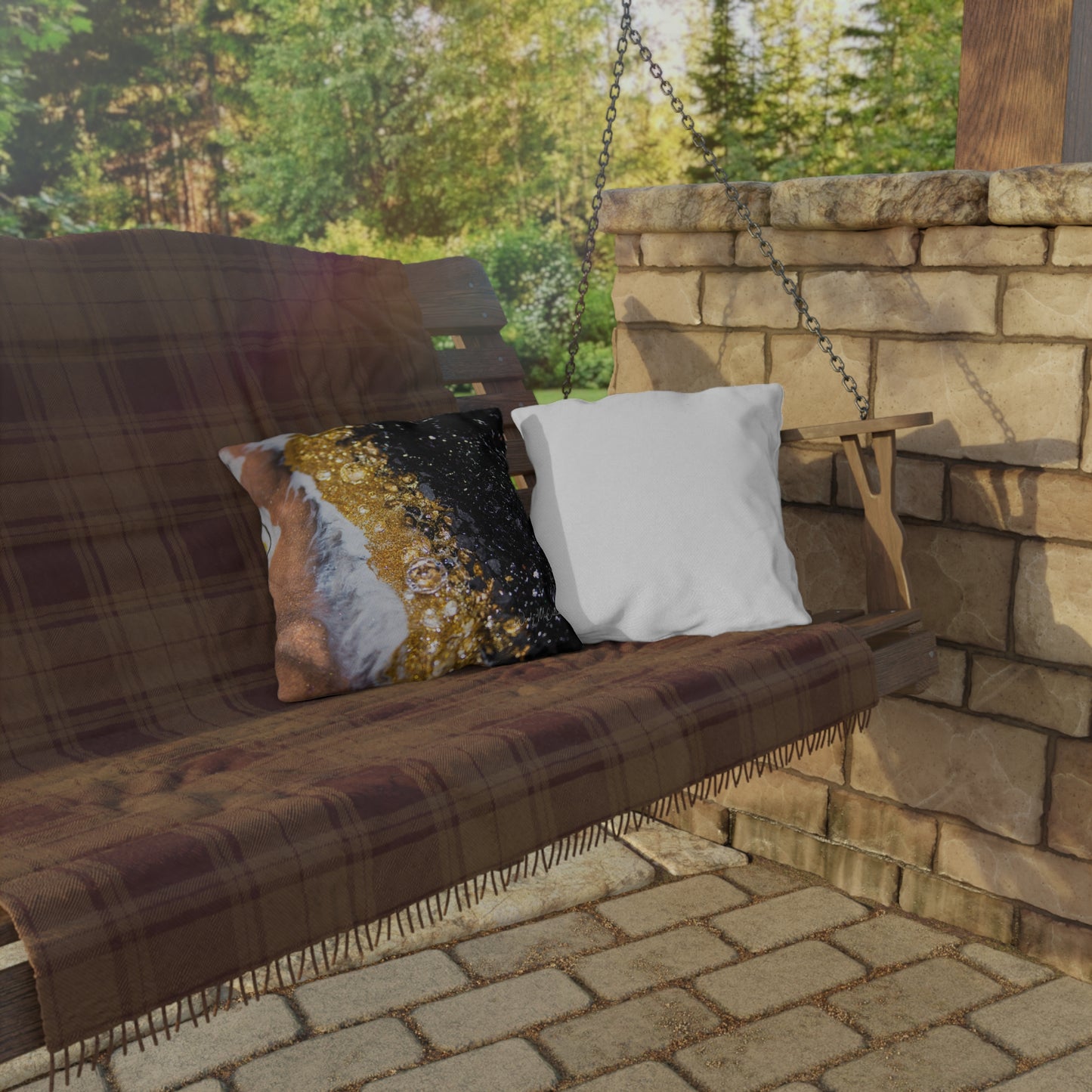 Alchemy Grace Outdoor Pillow - Patio Cushion