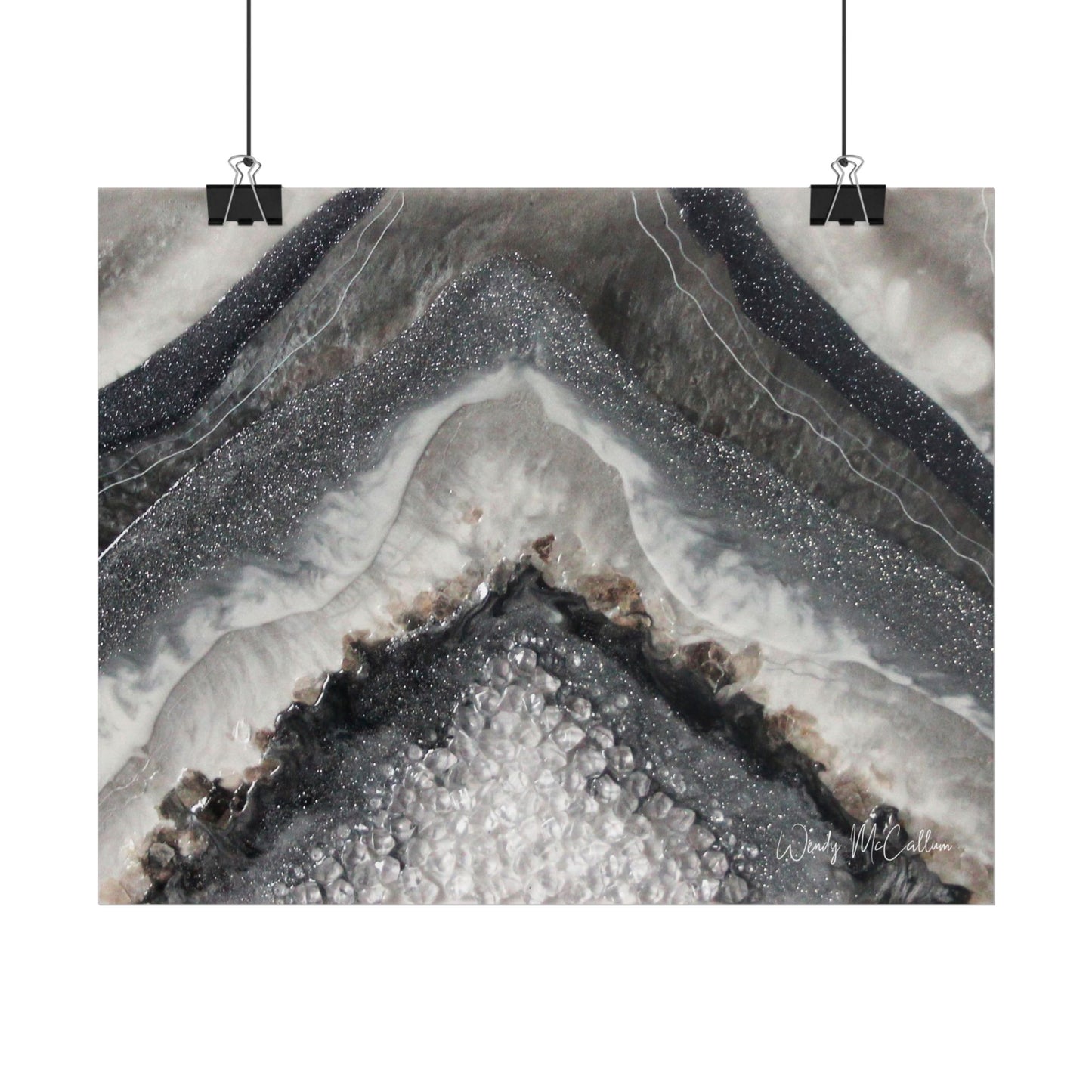 Grey Moonstone Fine Art Print - Splendour