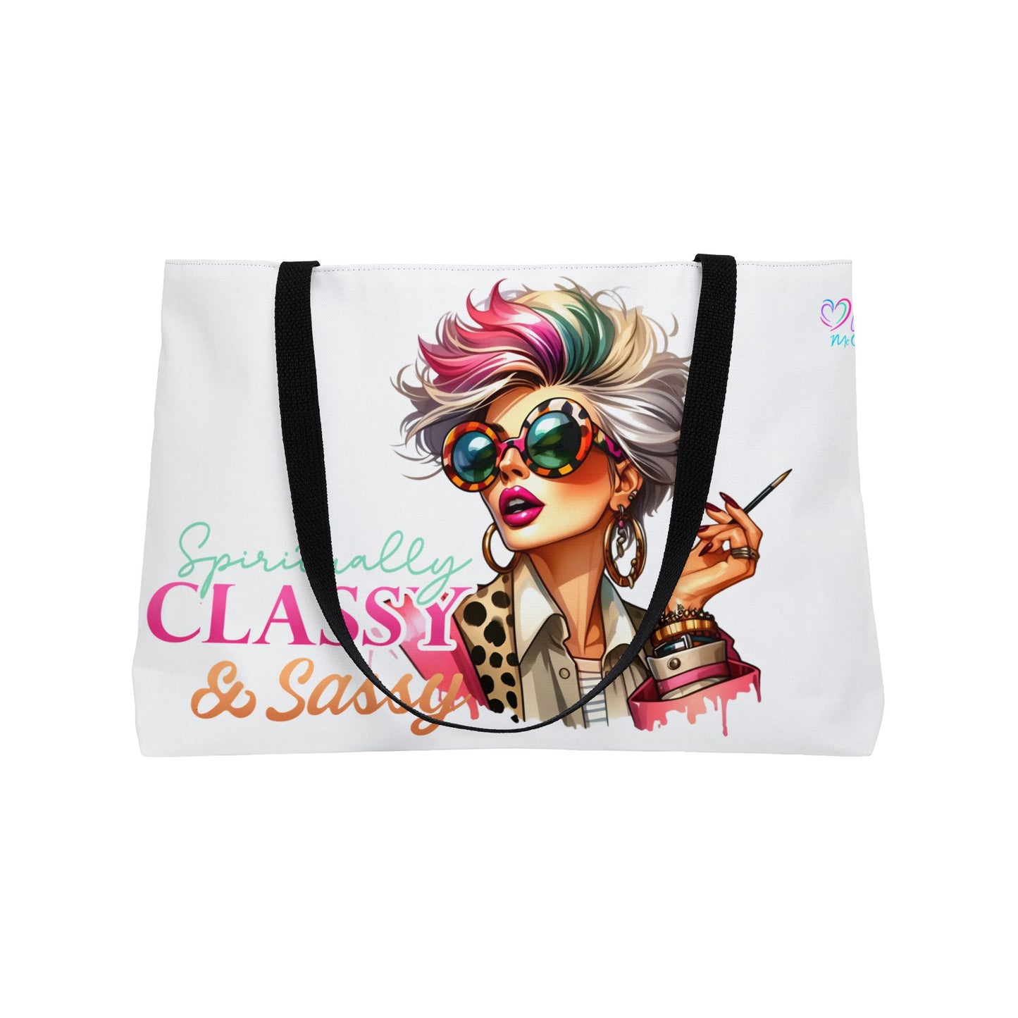 Classy & Sassy Weekender Tote — Spiritual Glam Fashion Travel Bag
