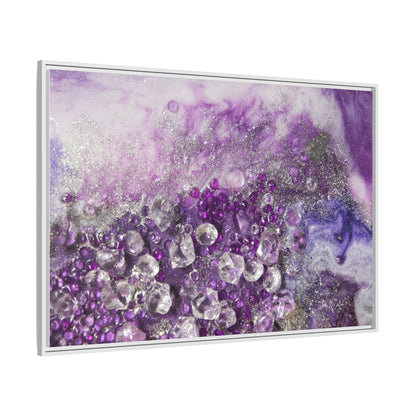Amethyst Dreams Framed Print - Elegance