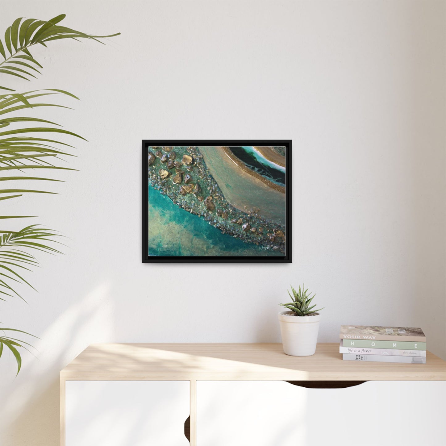 Dioptase Framed Print - Grace