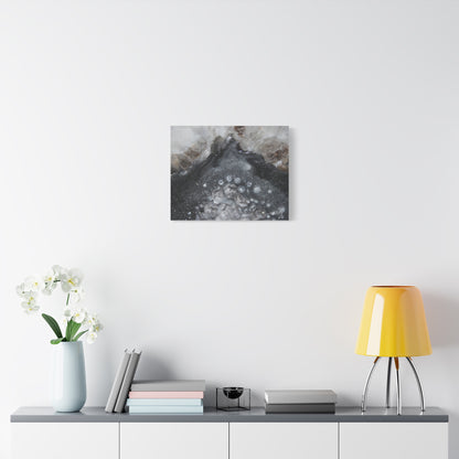 Grey Moonstone Canvas Wall Art - Elegance