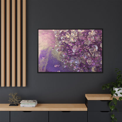 Amethyst Dreams Framed Print - Opulence