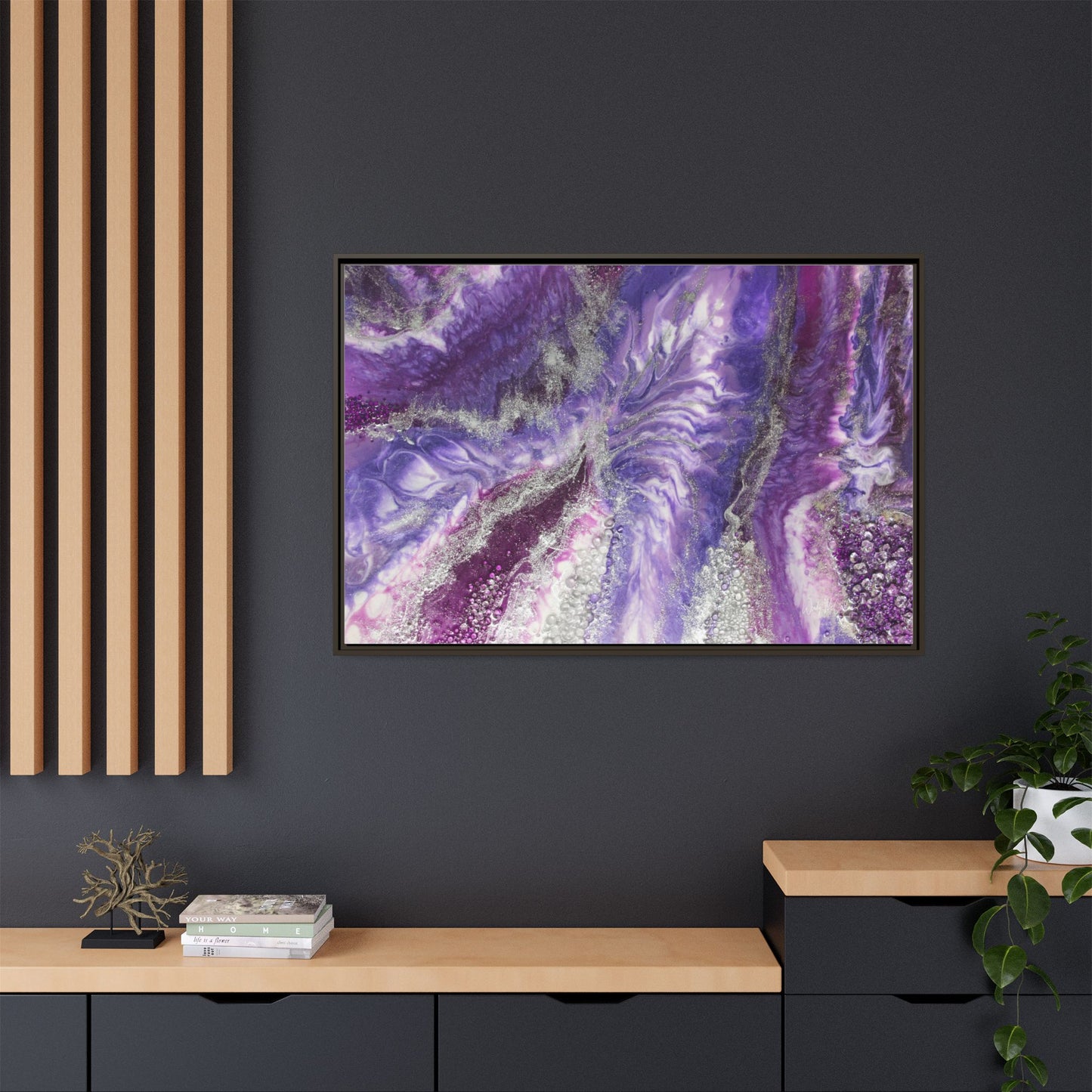 Amethyst Dreams Framed Print - Splendour