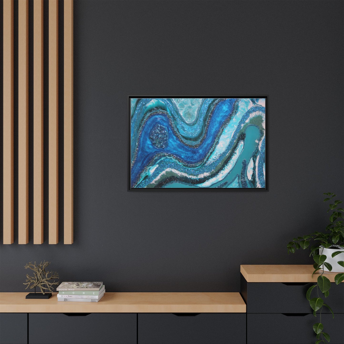 Elucidation Framed Print - Splendour