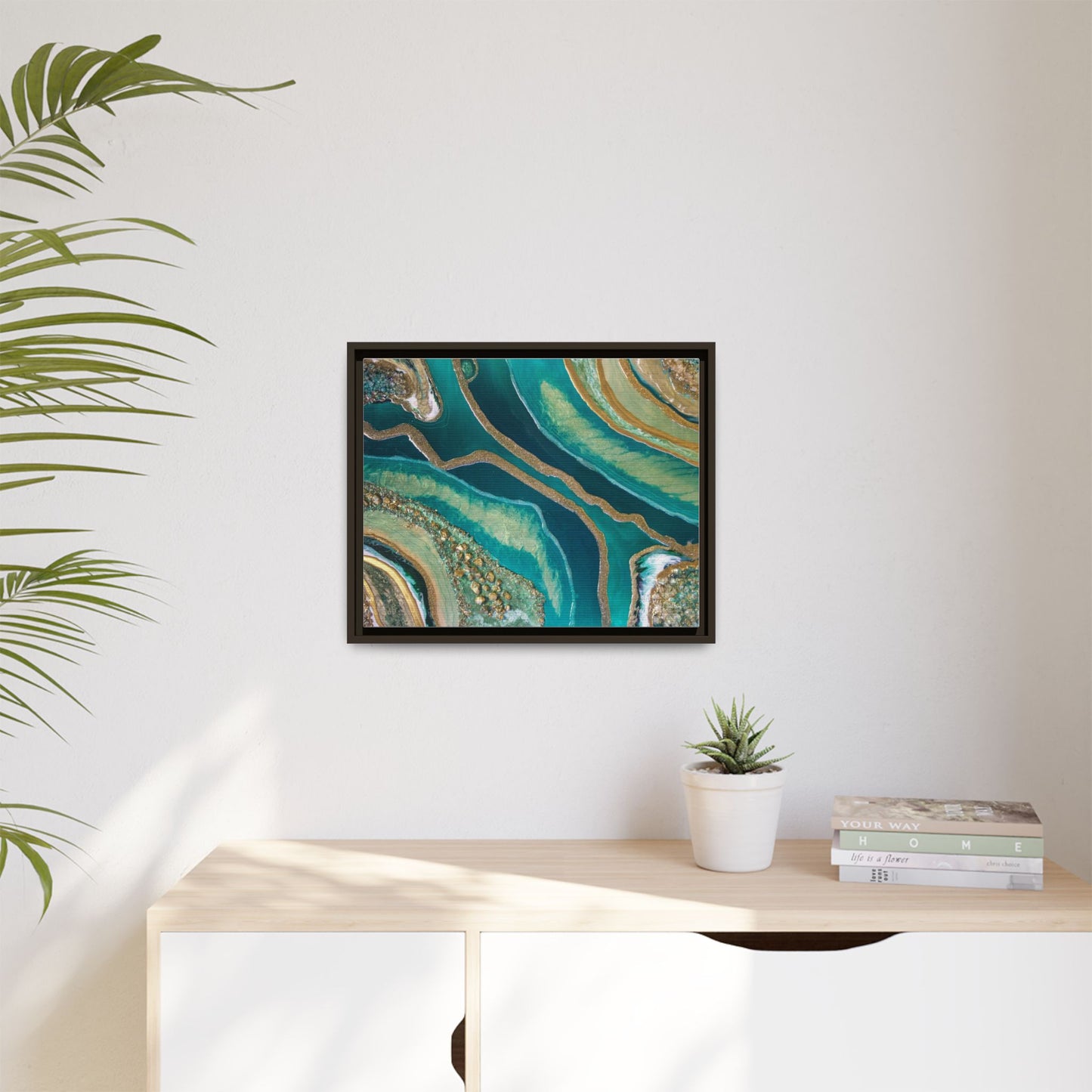 Dioptase Framed Print - Splendour