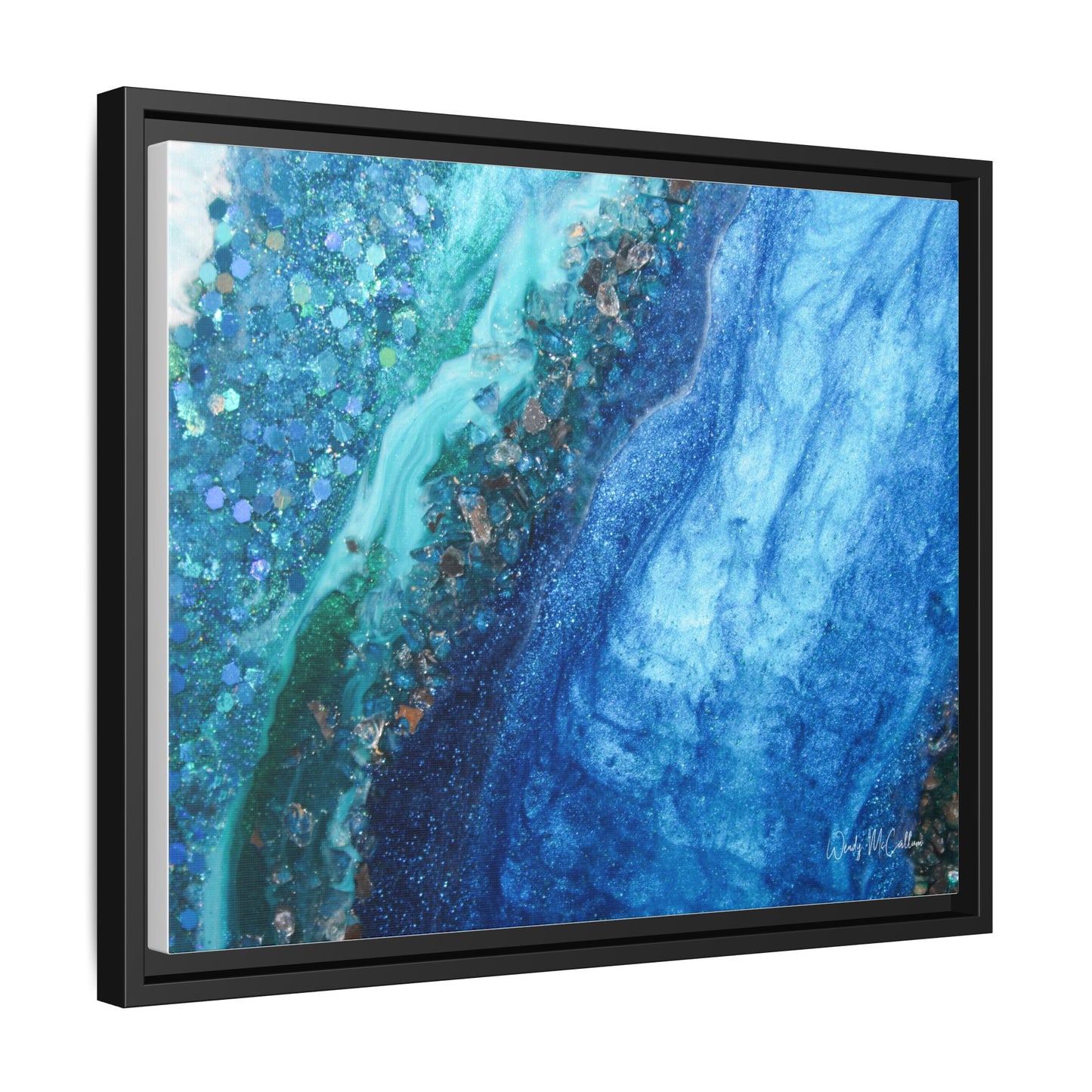 Elucidation Framed Print - Opulence
