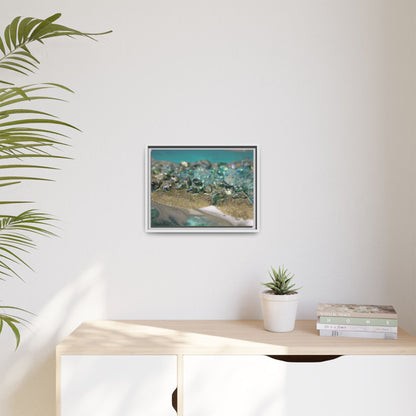 Dioptase Framed Print - Elegance