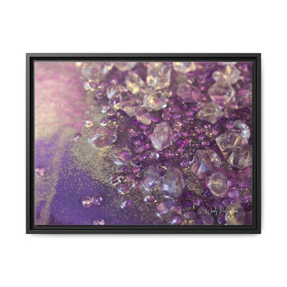 Amethyst Dreams Framed Print - Opulence