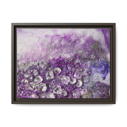 Amethyst Dreams Framed Print - Elegance
