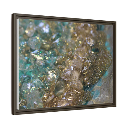 Dioptase Framed Print - Opulence