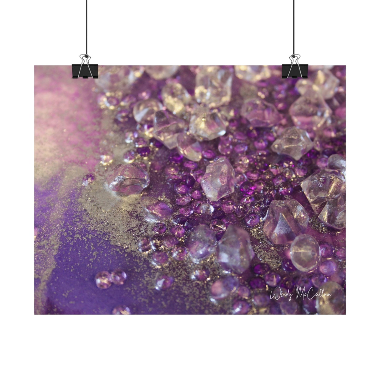Amethyst Dreams Fine Art Print - Opulence
