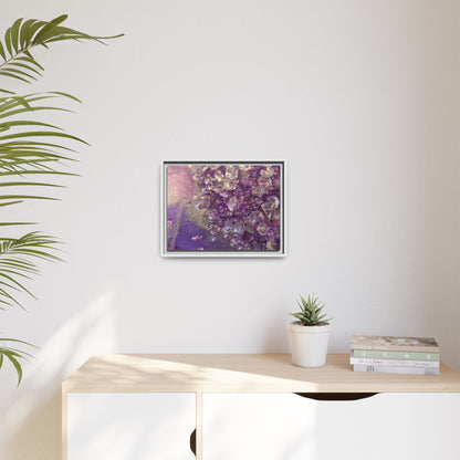 Amethyst Dreams Framed Print - Opulence