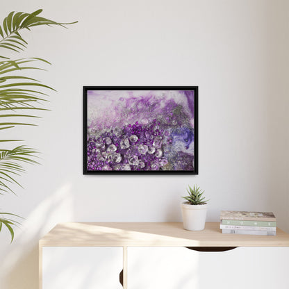 Amethyst Dreams Framed Print - Elegance