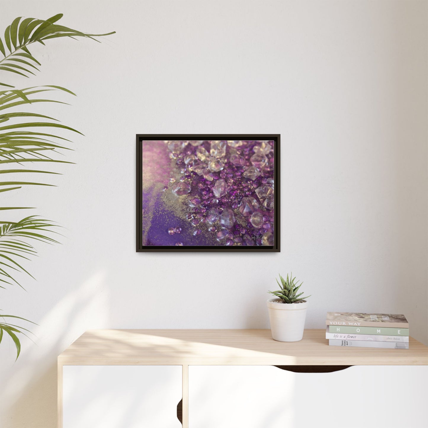 Amethyst Dreams Framed Print - Opulence