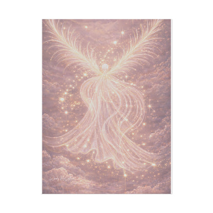 Archangel Chamuel – Fine Art Print | Angel of Love, Peace & Emotional Healing