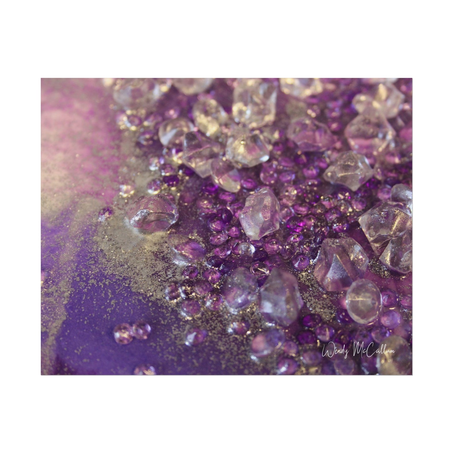 Amethyst Dreams Fine Art Print - Opulence