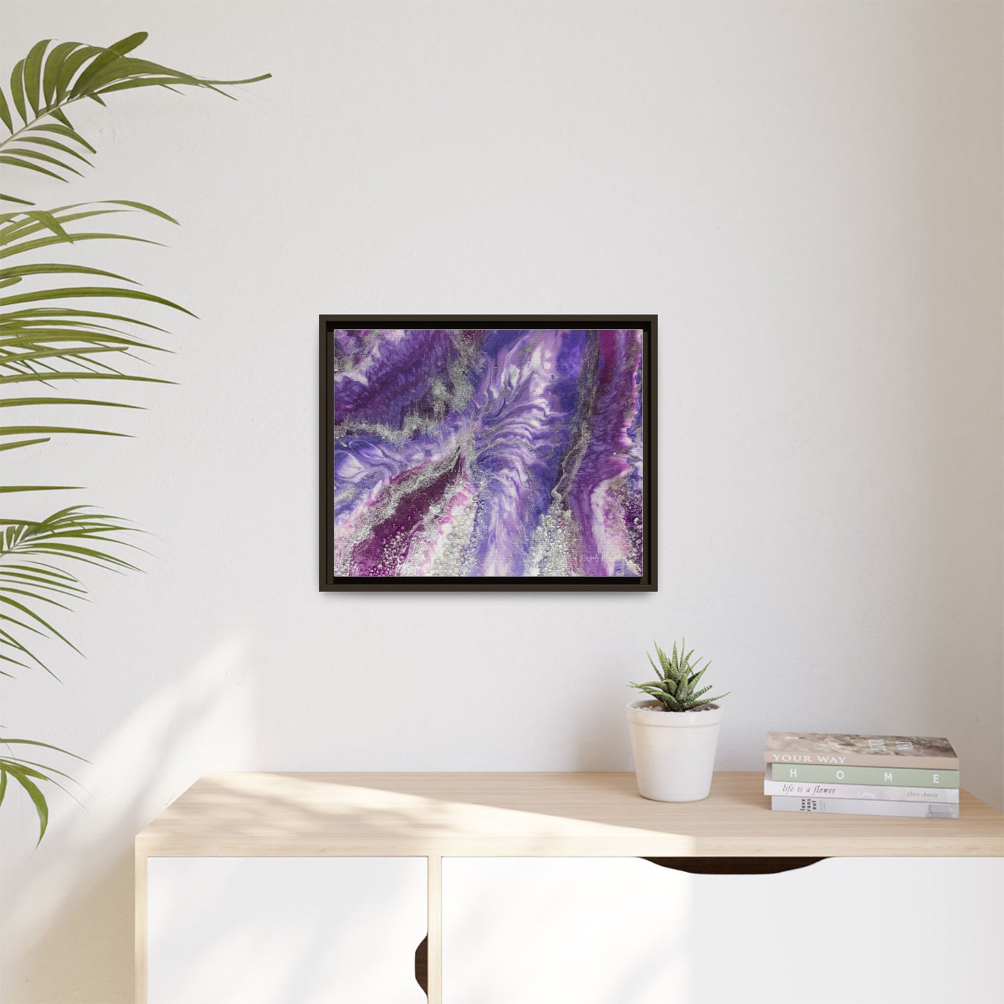 Amethyst Dreams Framed Print - Splendour