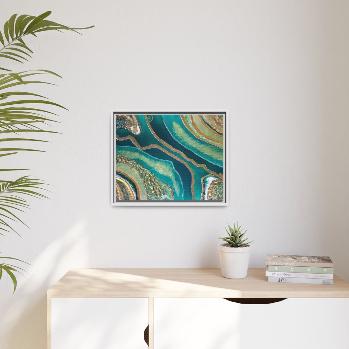 Dioptase Framed Print - Splendour