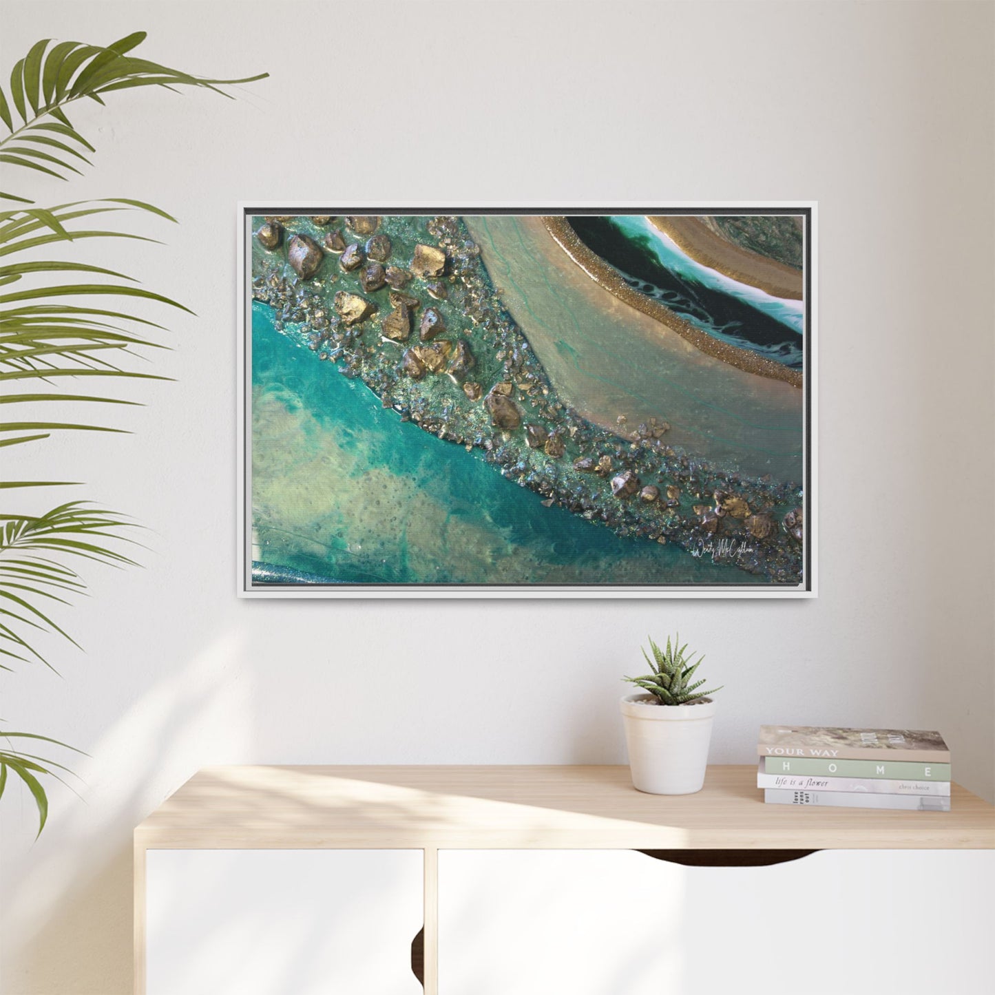 Dioptase Framed Print - Grace