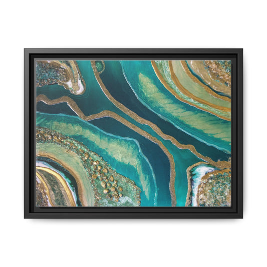 Dioptase Framed Print - Splendour