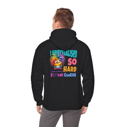 I Spiritualised Too Hard… I Think I’ve Blown a Chakra – Funny Rainbow Chick Hoodie