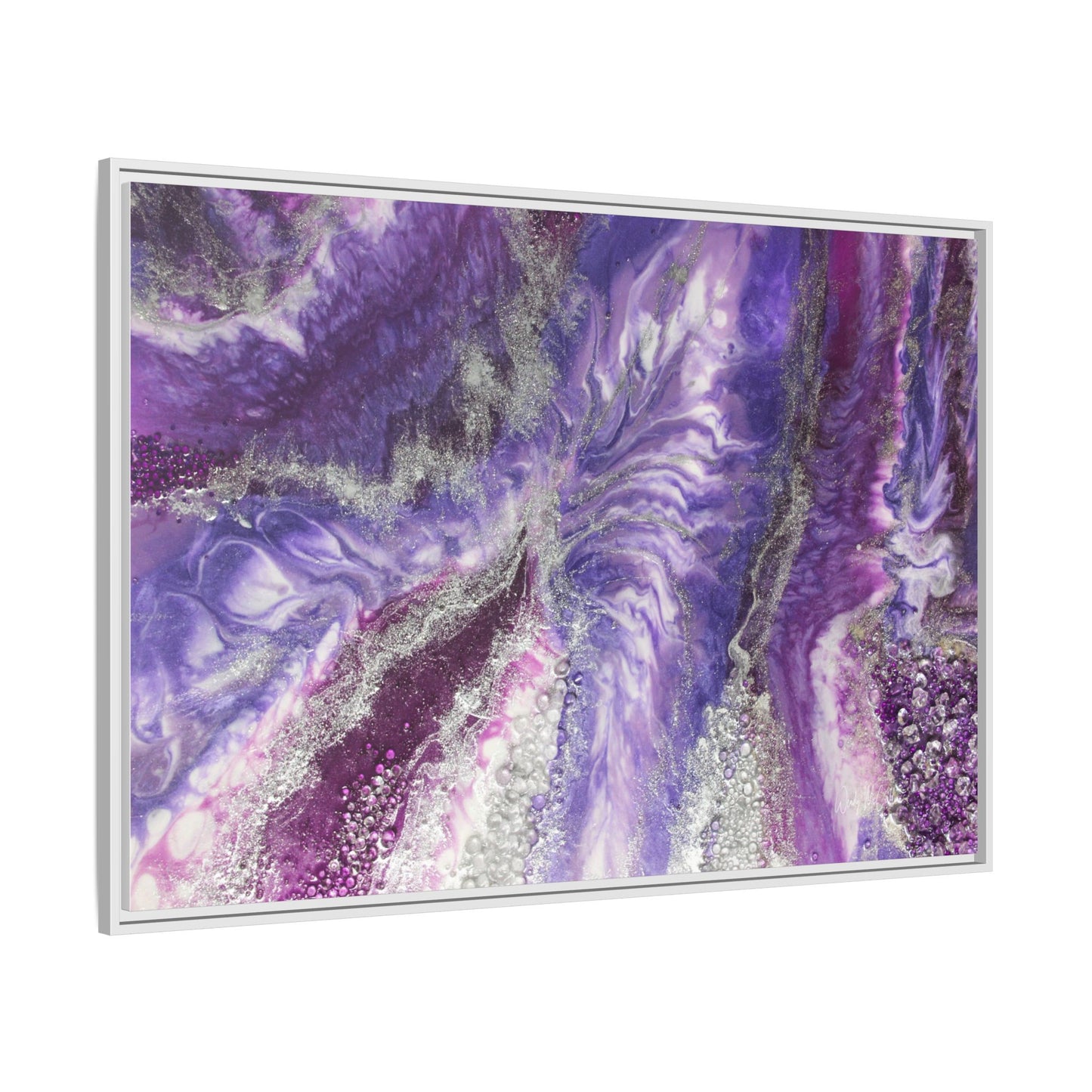 Amethyst Dreams Framed Print - Splendour