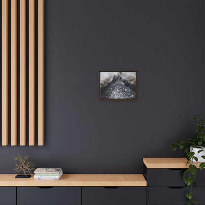 Grey Moonstone Framed Print - Elegance