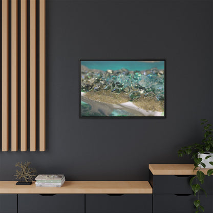 Dioptase Framed Print - Elegance