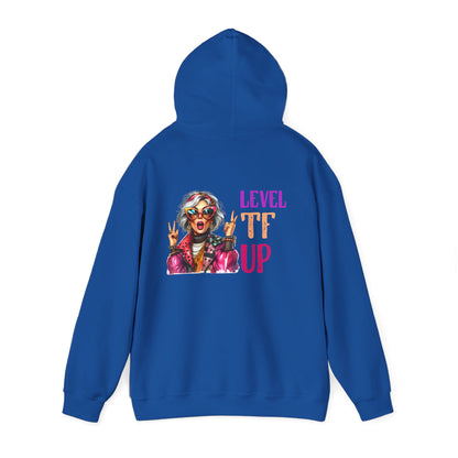 LEVEL TF UP – Sassy Empowerment Hoodie