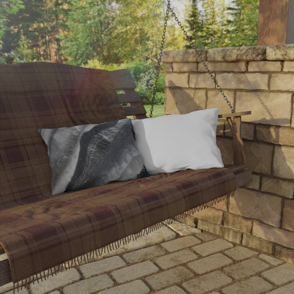 Grey Moonstone Grace  Outdoor Pillow – Patio Cushion