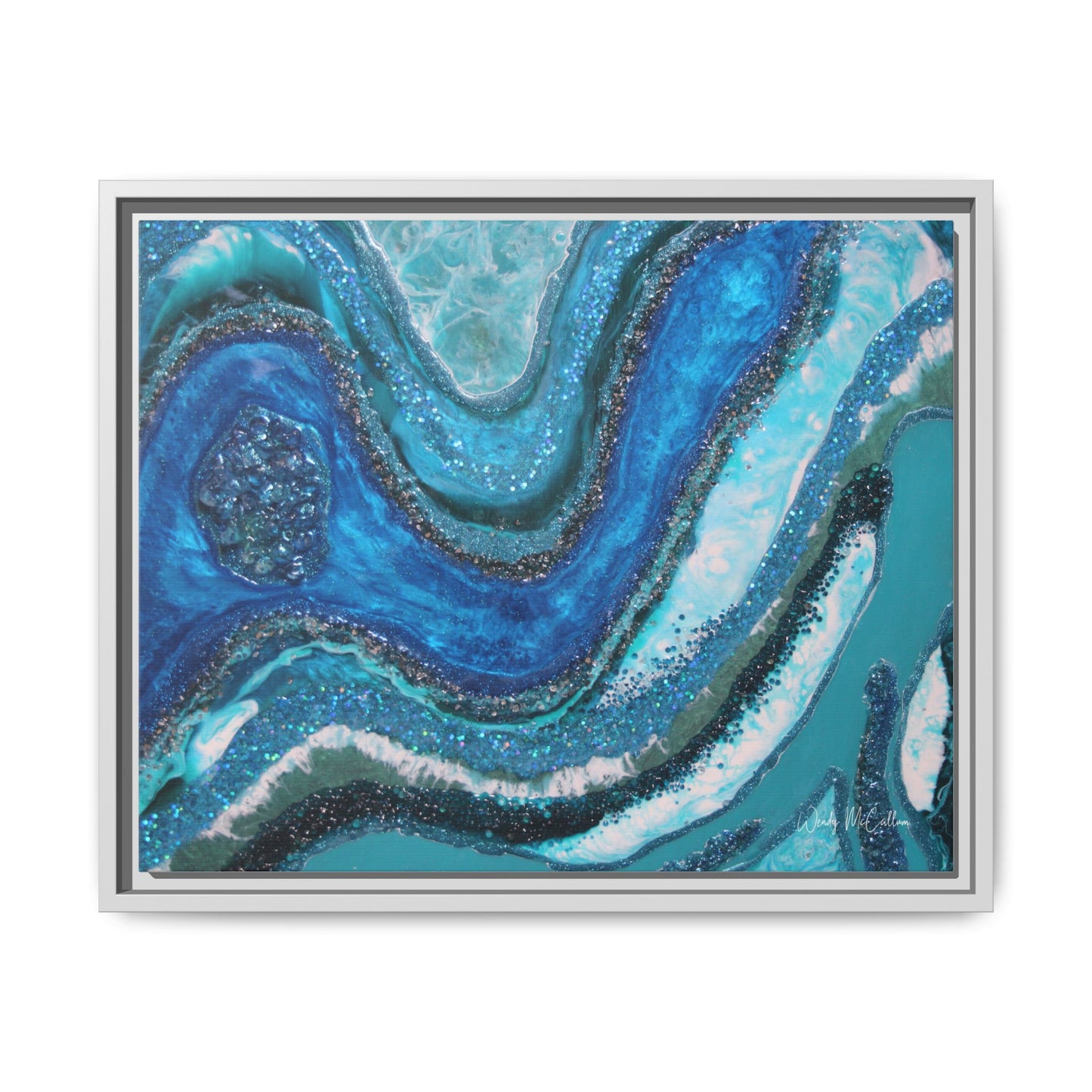 Elucidation Framed Print - Splendour