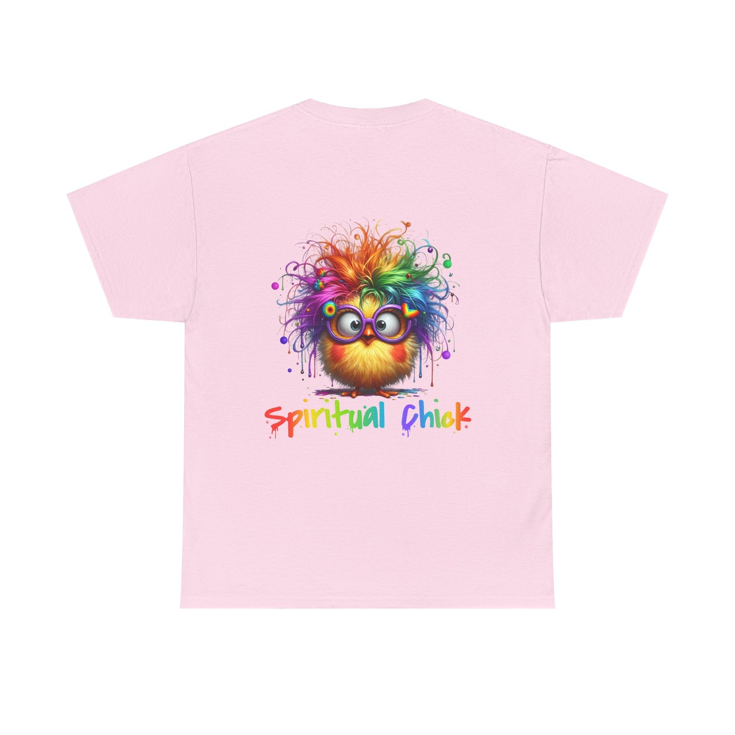 Spiritual Chick – Cute High-Vibe Rainbow Funny T-Shirt