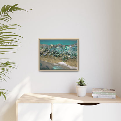 Dioptase Framed Print - Elegance