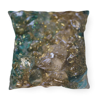 Dioptase Opulence Outdoor Pillow - Patio Cushion