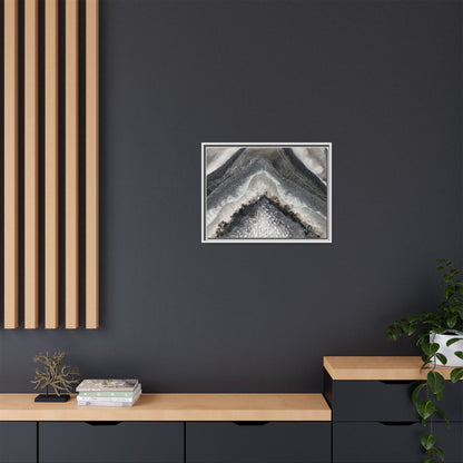 Grey Moonstone Framed Print - Splendour