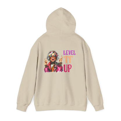 LEVEL TF UP – Sassy Empowerment Hoodie