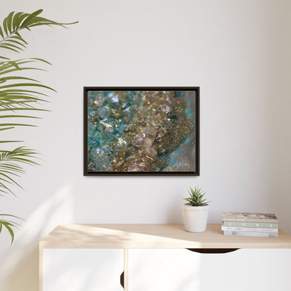 Dioptase Framed Print - Opulence